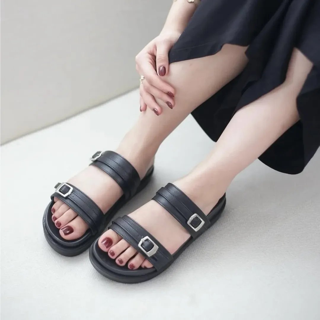 صندل زرپای رنگ مشکی