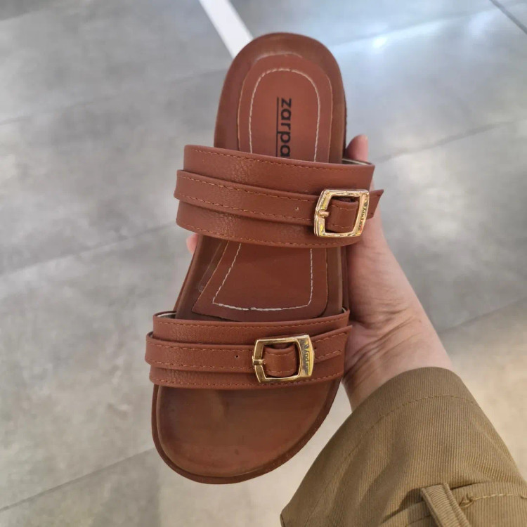 صندل زرپای رنگ عسلی