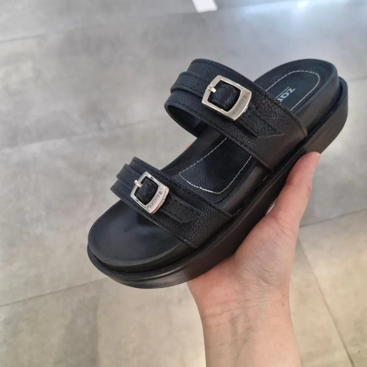 صندل زرپای رنگ مشکی