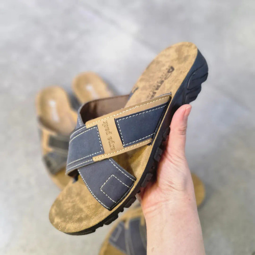 صندل مردانه طبی آرپا پک سرمه ای